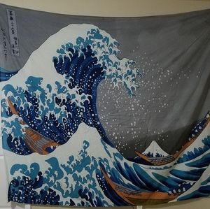 Great Wave of Kanagawa Tapestry